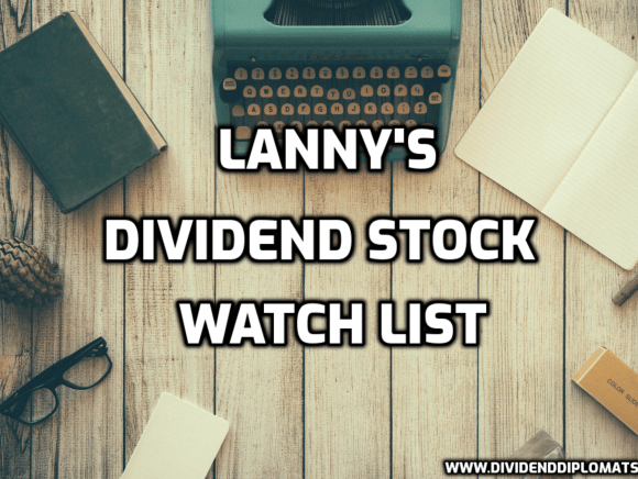 Dividend Stock Watch List: Lanny’s April 2023 Edition