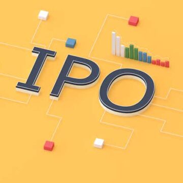 IPO Initial Public Offering 3d concept